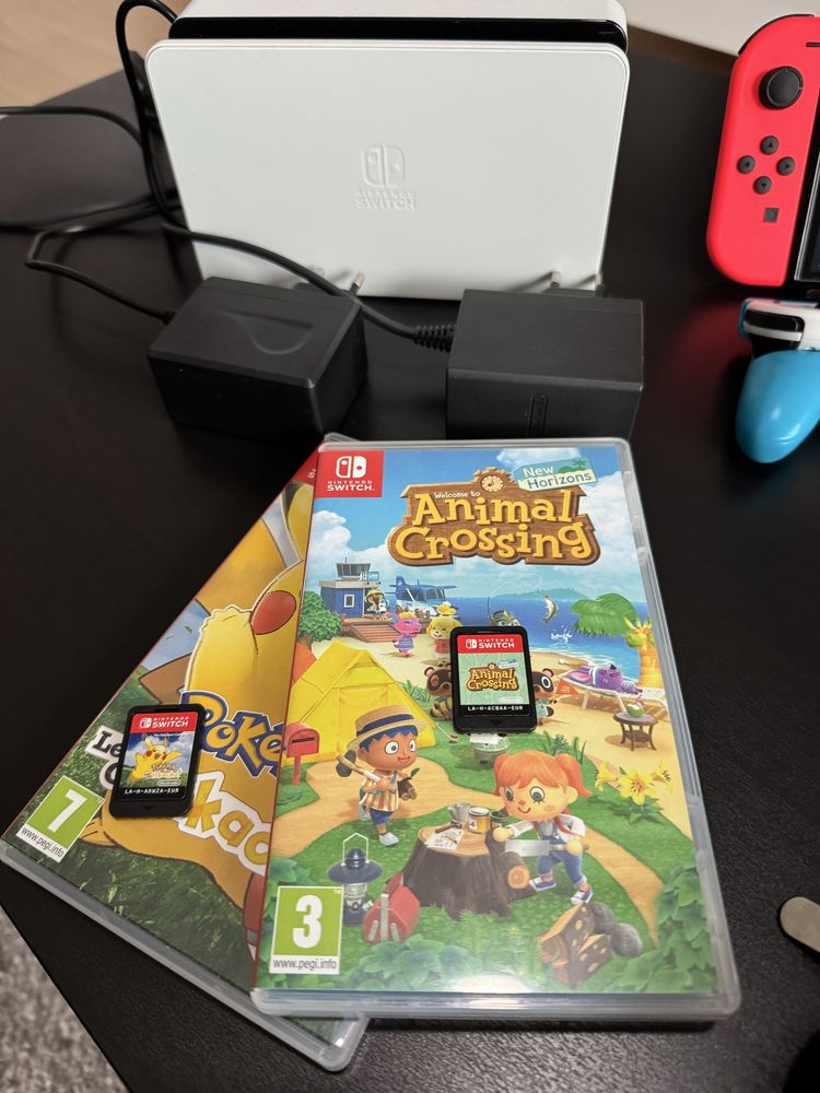Nintendo Switch OLED -  Bogaty Zestaw