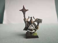 Warhammer Dwarf Runelord Kragg the Grim figurka