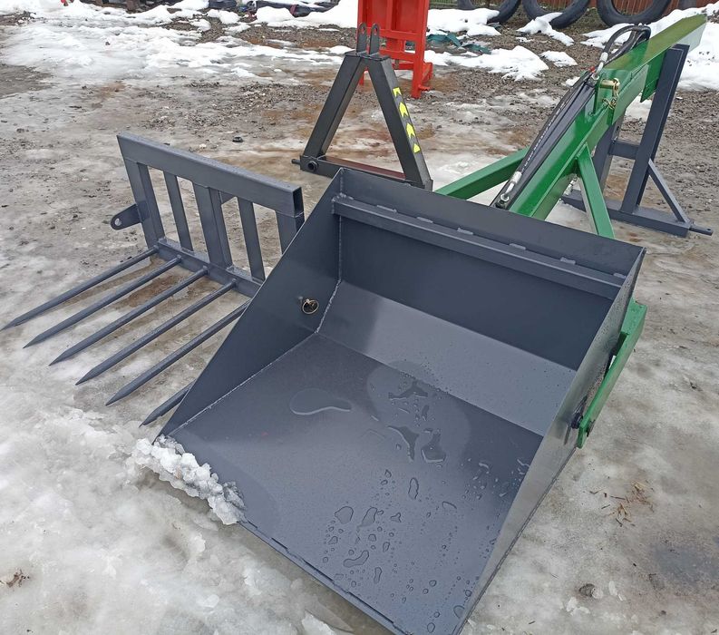 Na tył ciągnika Tur / ładowacz podnośnik łycha widły DOWIEZIEMY