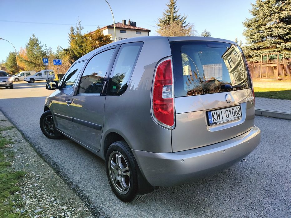 Skoda Roomster 1.6 benzyna! Pierwszy właściciel! Oryginalne 109 tys km