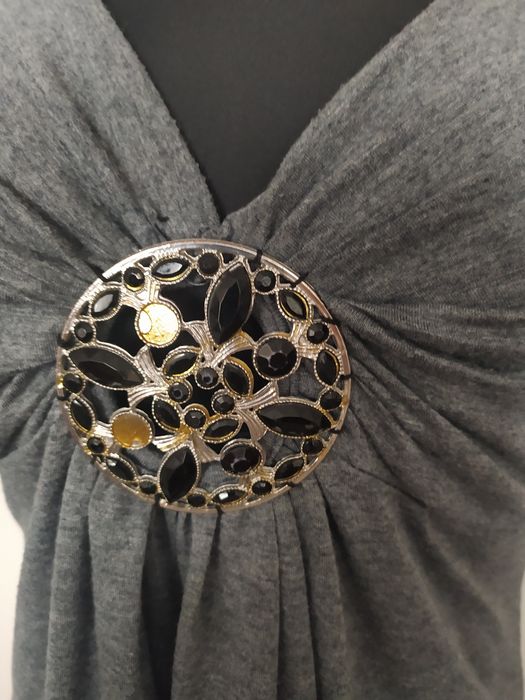 Bluzka wiązana na szyi