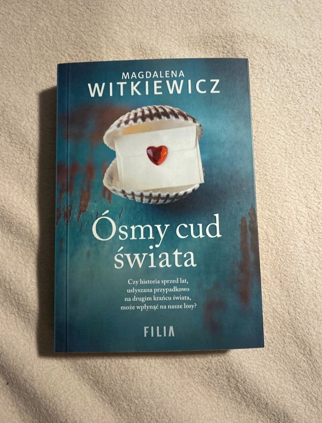 Książka " Ósmy cud świata" Magdalena Witkiewicz