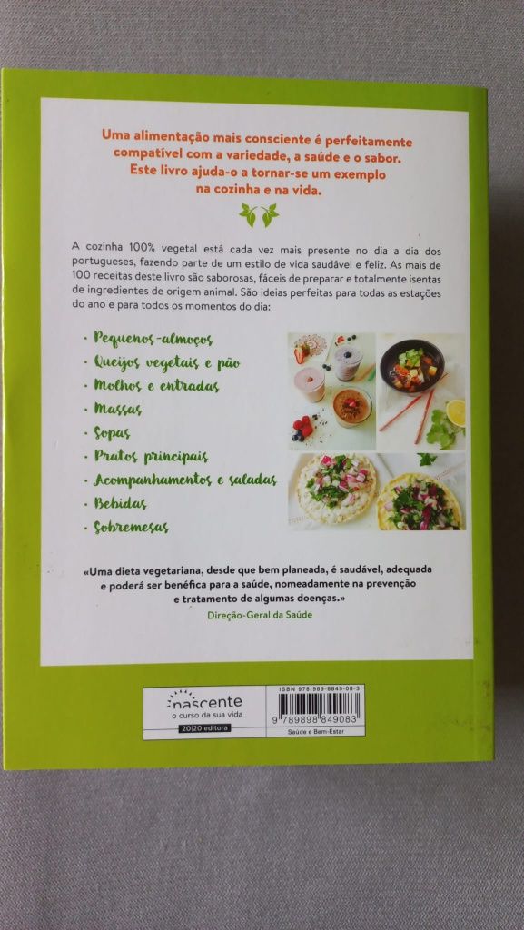Cozinha 100% vegetal e saudável