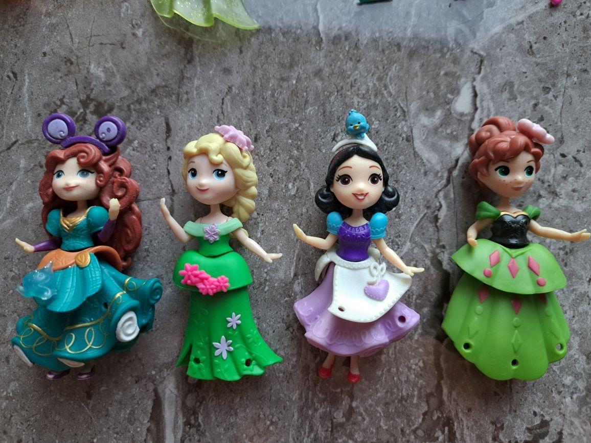 Hasbro Księżniczki Disneya Mini 4 laleczki z akcesoriami