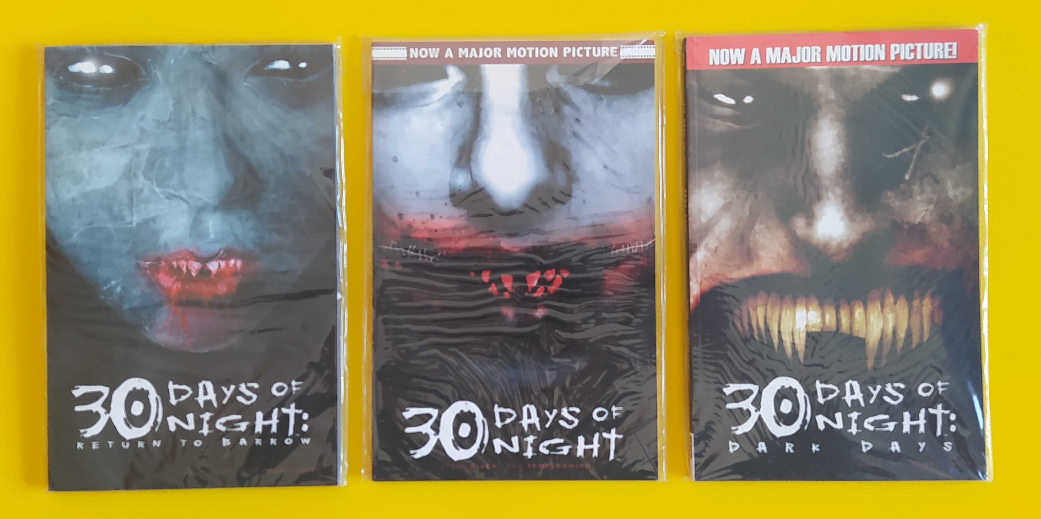 Livros BD Trilogia 30 Days of Night