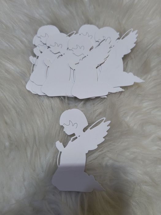 Scrapki aniołki 12 sztuk