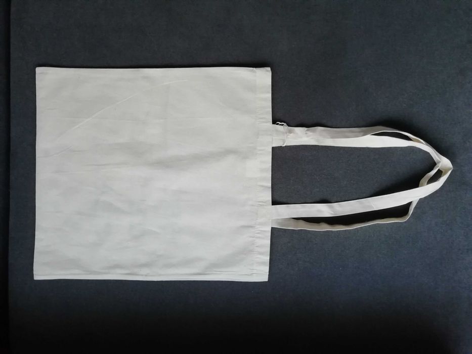 Tote bag - Saco de pano cru com estampagem