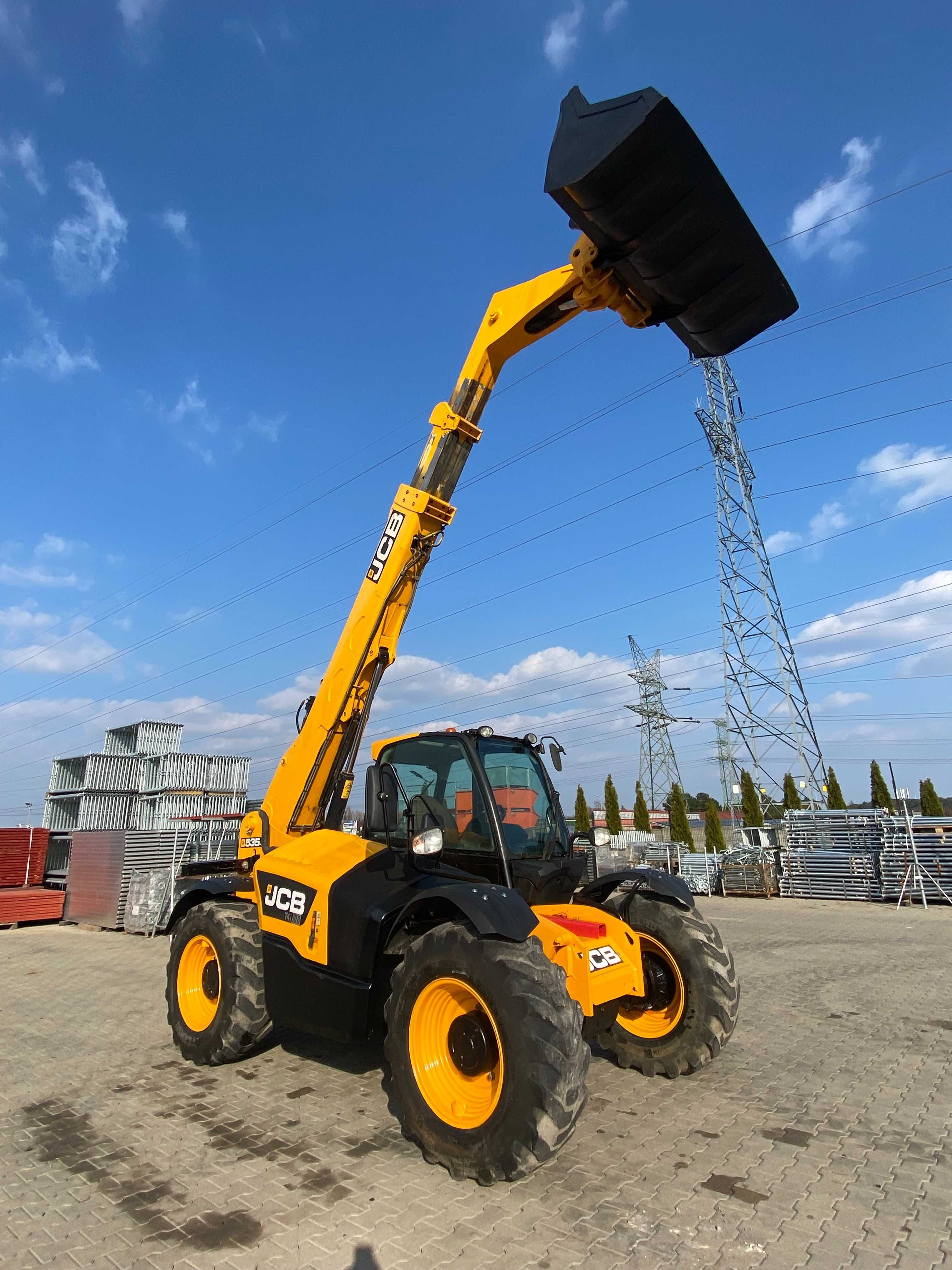 Ładowarka teleskopowa JCB 535-95 R.2014/2990mth/joystick 531 Manitou