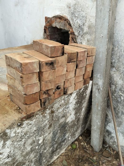 Tijolo de burro - forno