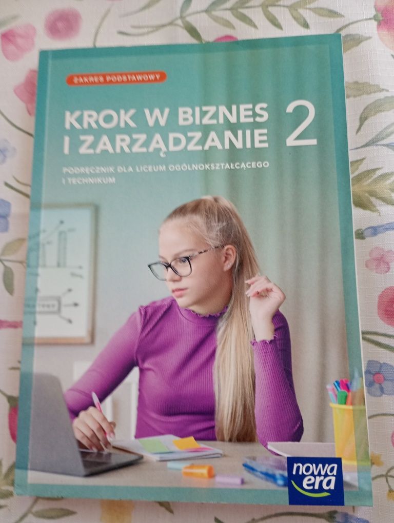 Podręczniki Krok w biznes i zarządzanie kl2 liceum i technikum