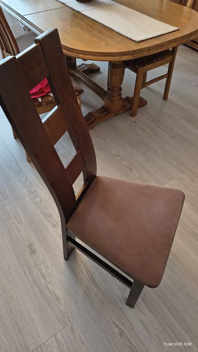 Krzesła 6 szt. Bardzo dobry stan, drewniane
