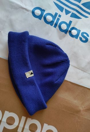 Nowa czapka Adidas beanie niebieska męska burton poc dc volcom salewa
