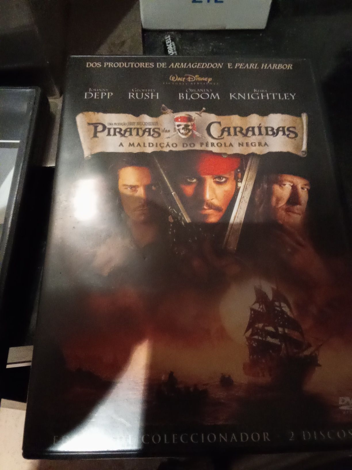 Dvd pirata das Caraíbas