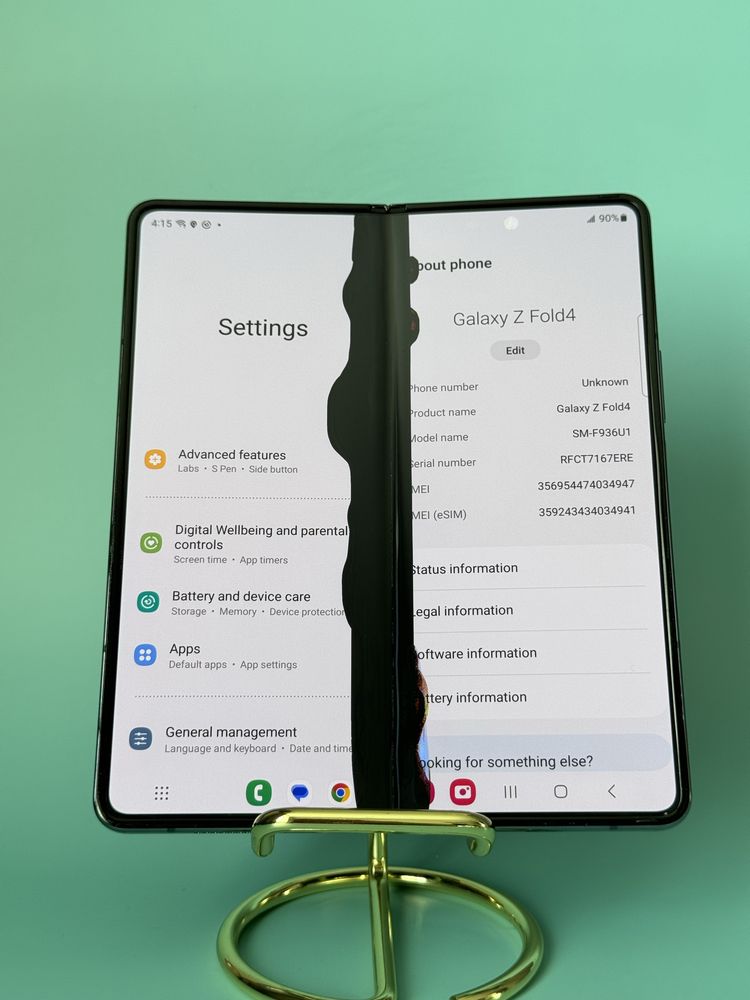 Смартфон Samsung Galaxy Fold4 12/256GB (494)