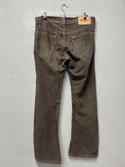 Штани джинси Levis 907 W34 L32 вельветові чоловічі