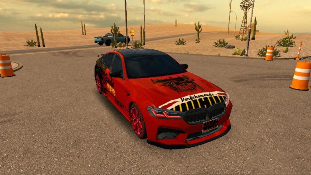 Продам машину з игры Car Parking BMW m5 f90