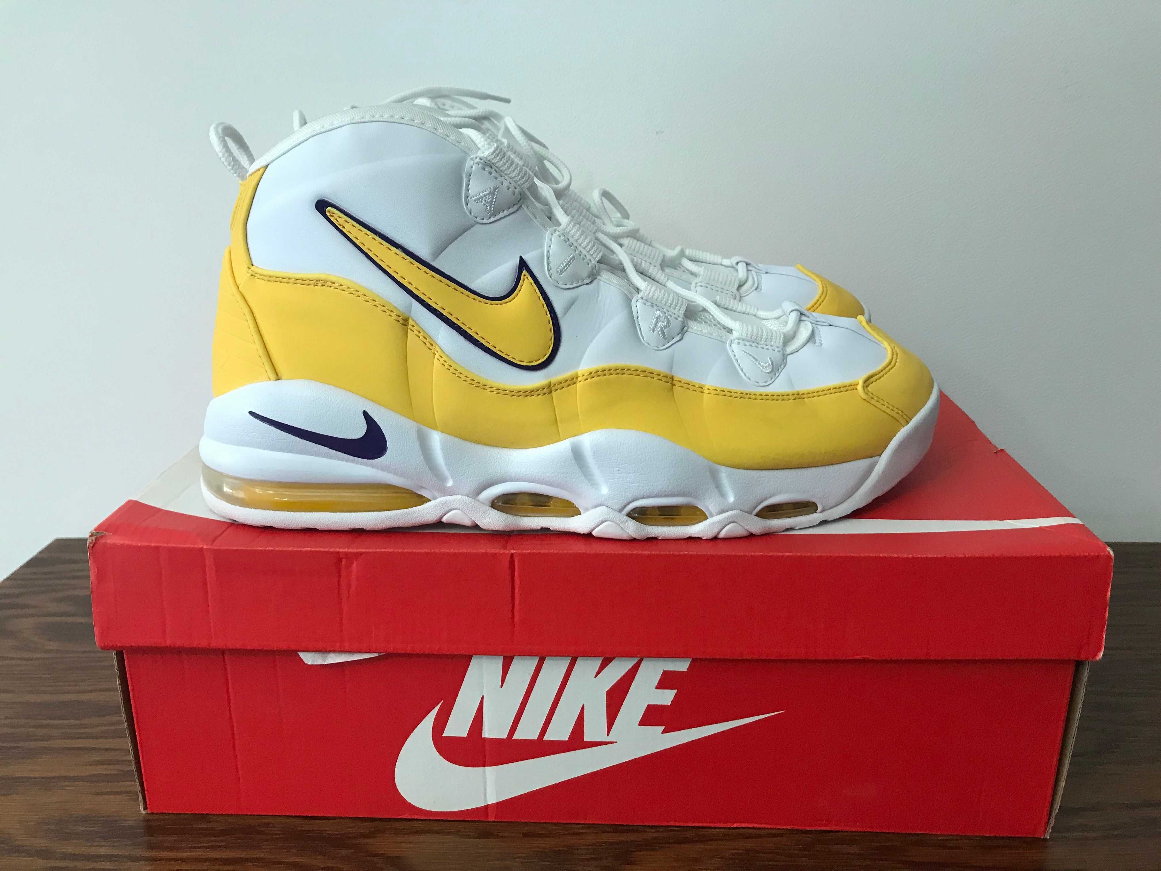 nike air max uptempo 95 Lakers rozmiar 46 buty basketball