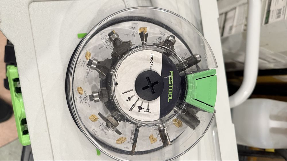 Festool zestaw frezów