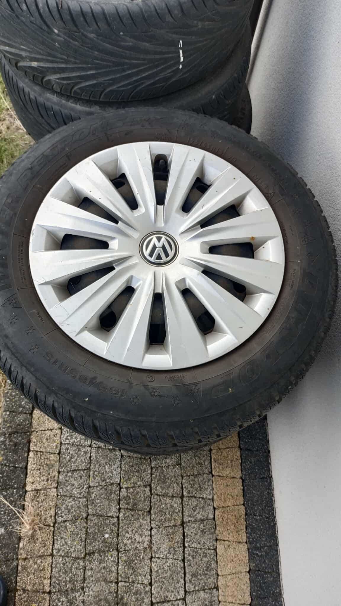 opony zimowe golf4 , alufegi 18 vw