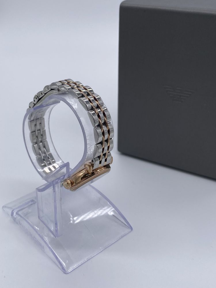 Zegarek damski Emporio Armani AR1841 Srebrny złoty Mały Premium