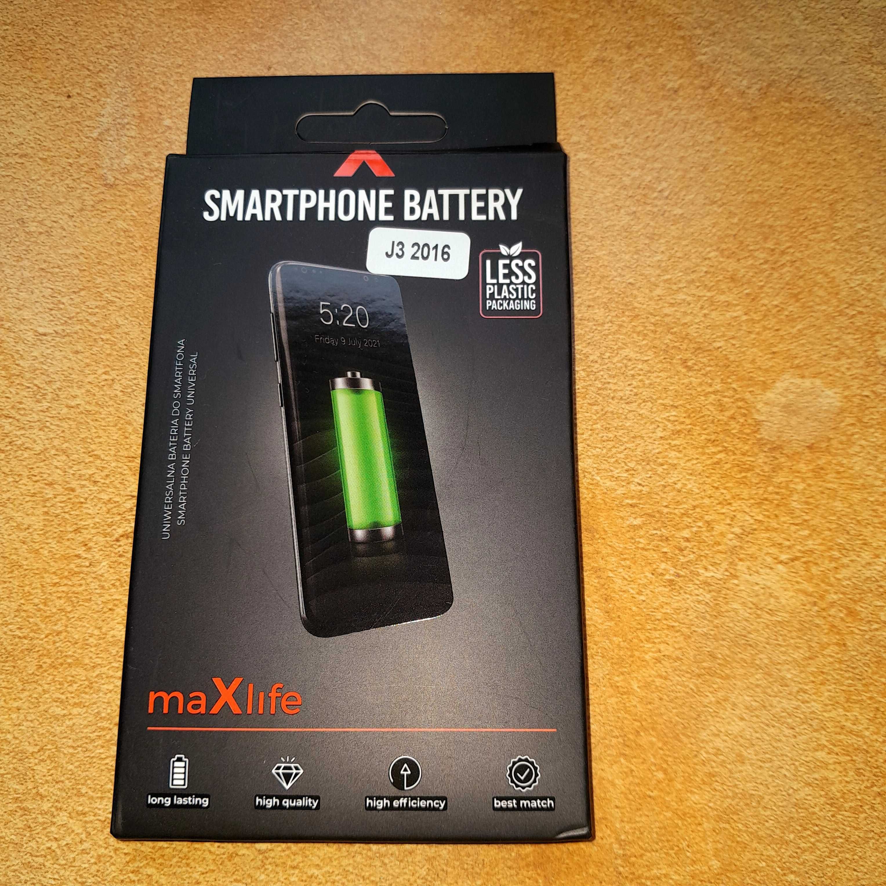 Bateria  maxlife do telefonu samsung model baterii J3 2016