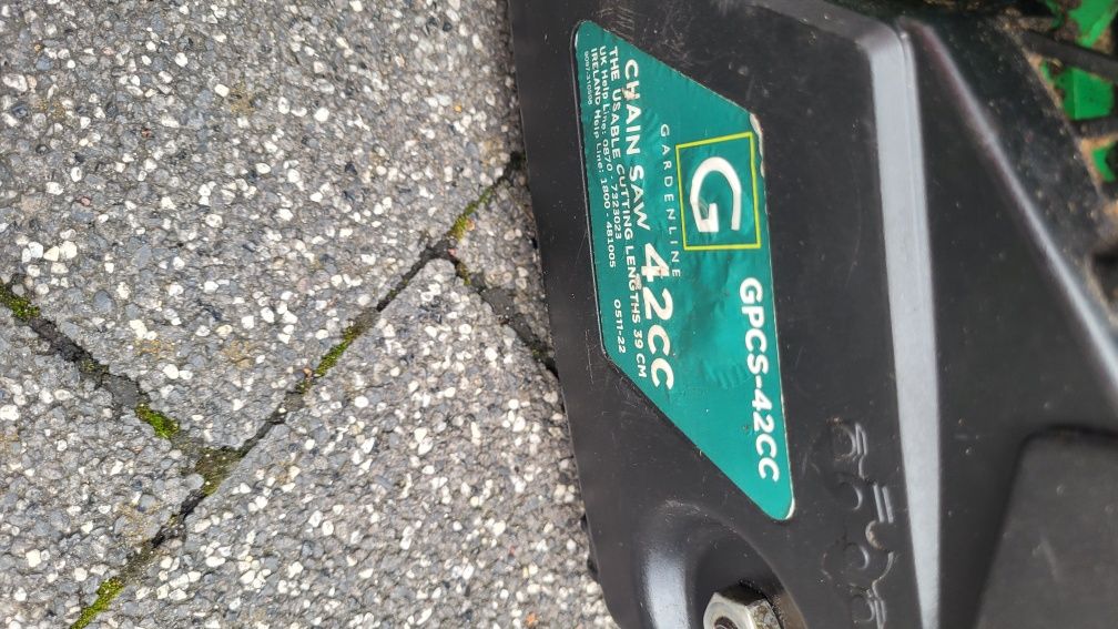 Pilarka spalinowa gardenline GPCS-42CC