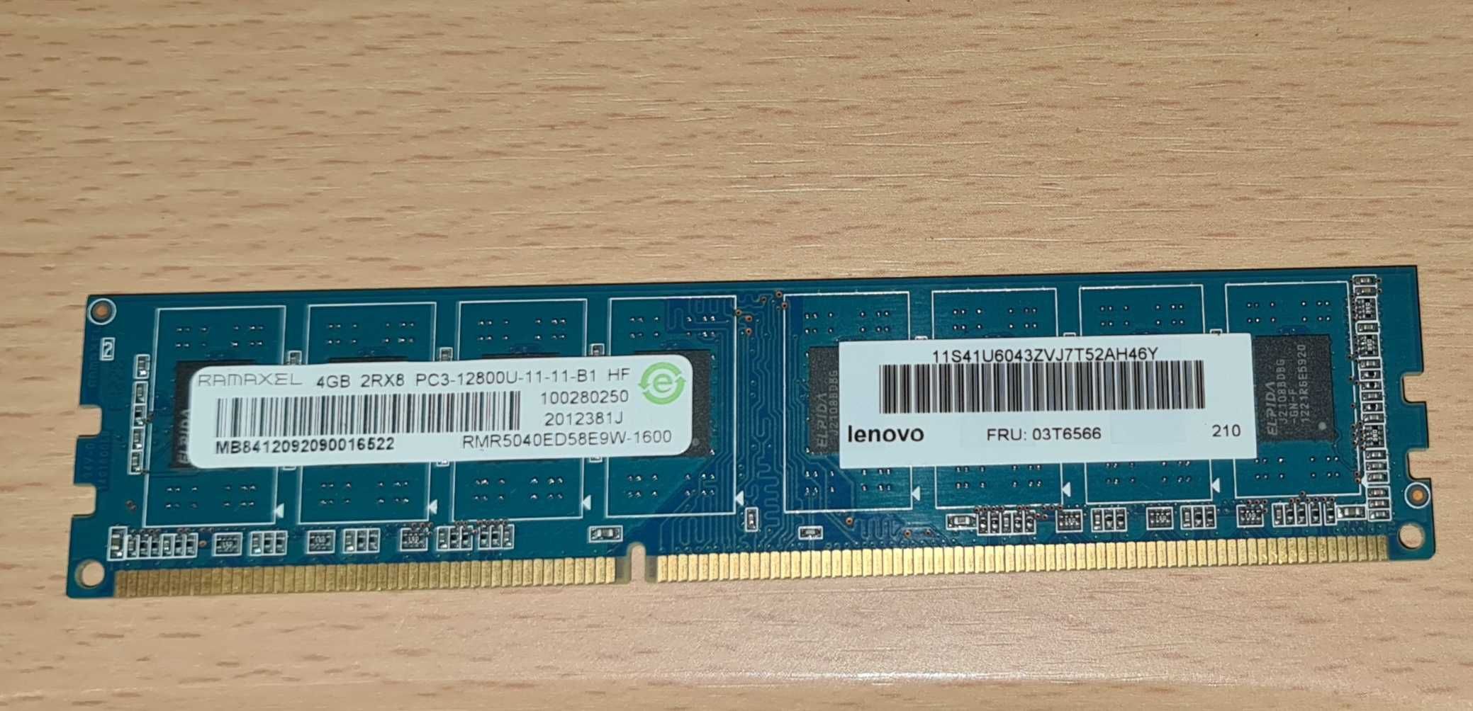 Memória Ram 4GB DDR3