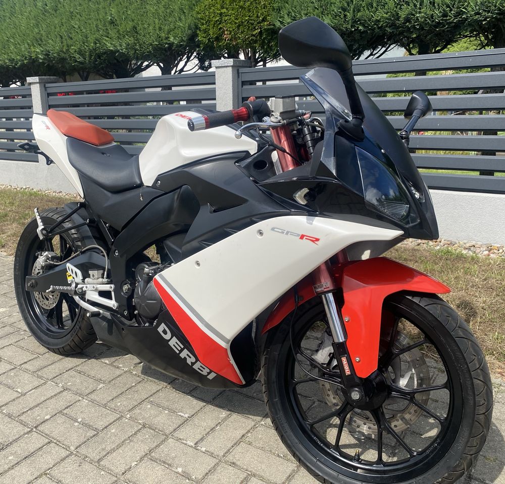 Derbi GPR 125 4T super stan niski pezebieg ( rs4, yzf, cbr, gt)