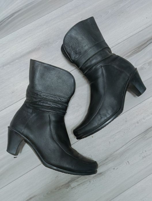 Kozaki botki damskie czarne Galant r.  41