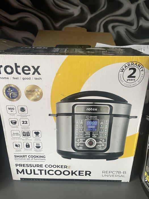 Мультиварка-скороварка Rotex