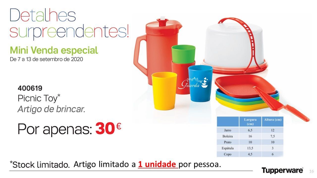 Conjunto para Brincar Tupperware