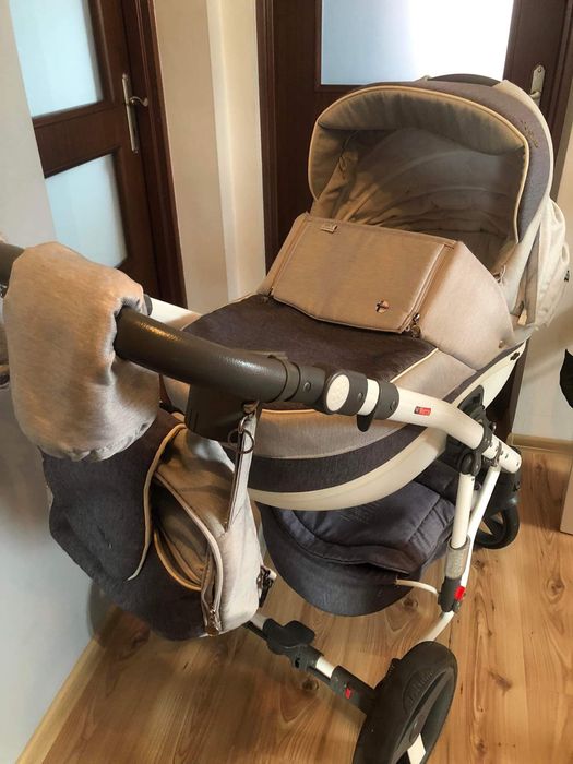 Wózek dziecięcy 3w1 Adamex vicco i baza pod isofix