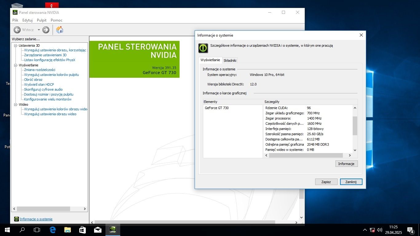 Komputer stacjonarny ssd256gb i 1tb,4x3.70gHz AMD,8gb ram, GT730 2gb