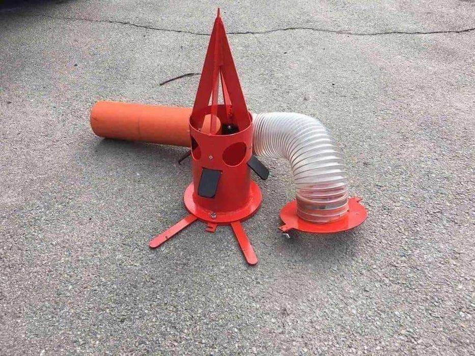 Клапан дозатор с гофрой для разгрузки мешков биг-бегов.