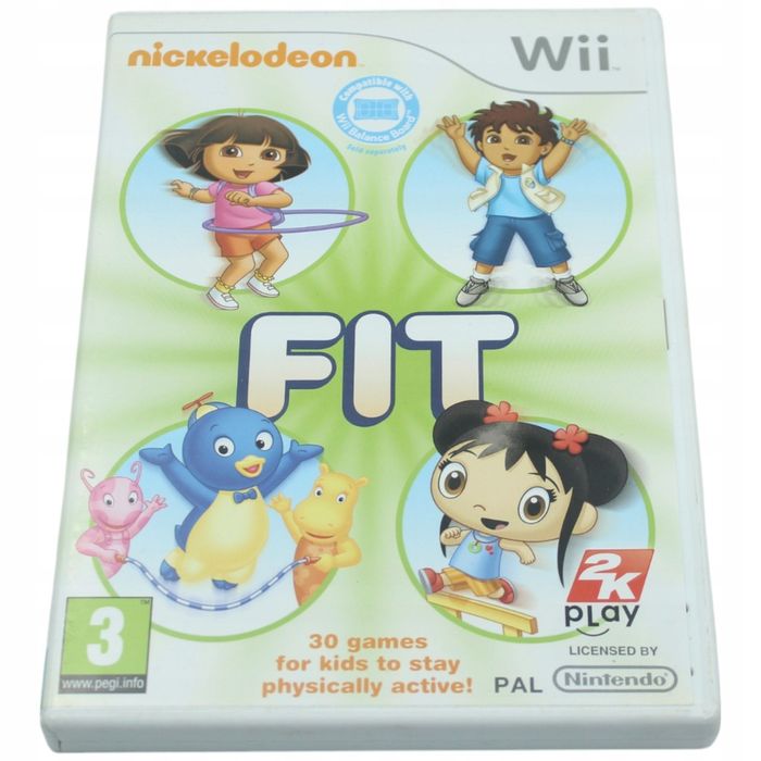 Fit Nickelodeon Nintendo Wii