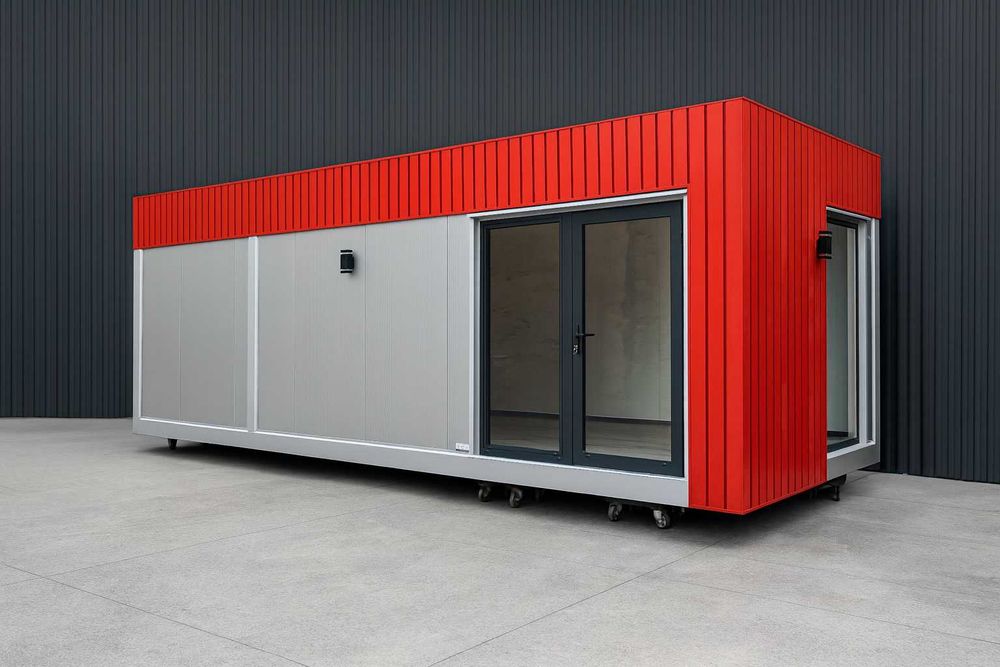 Pawilon Kontener Handlowy Usługowy Gastronomiczny 5x3 6x3 7x3 OD RĘKI