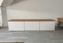 Móvel BESTÅ IKEA 180x42x40 cm — COMO NOVA!