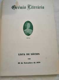 Grémio Literário Lista de sócios 1979