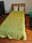 Quarto solteiro e colchão