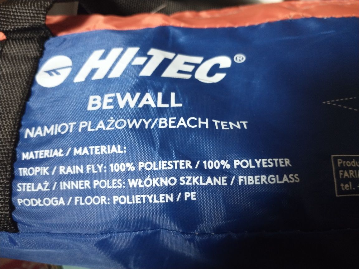 Nowy namiot plażowy hi-tec