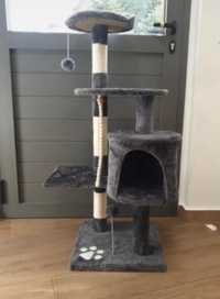 Drapak dla kota wieża domek legowisko zabawka 112cm