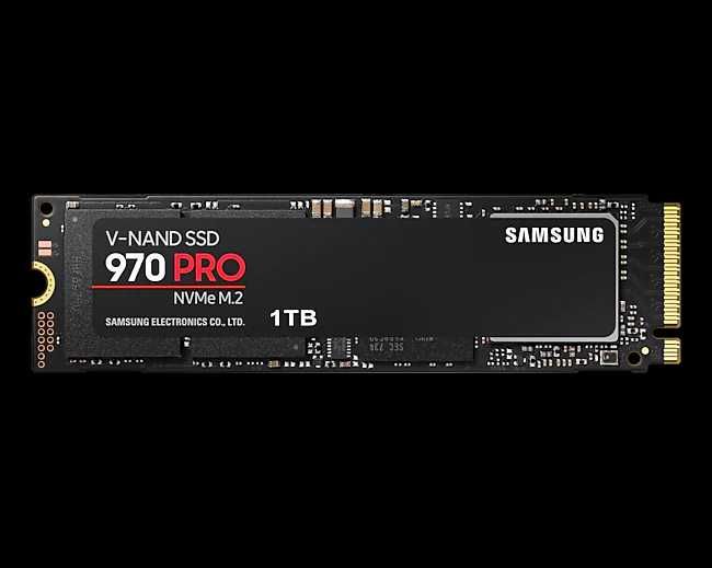 Samsung 1TB SSD 970 PRO NVMe M.2 - Varias unidades (NOVOS SELADOS)