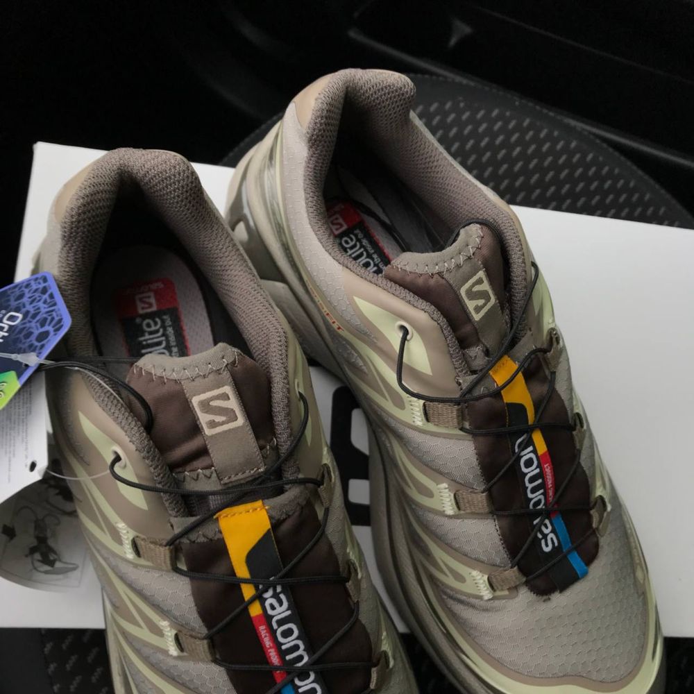 Кроссовки Salomon XT6 S/LAB beige Gore Tex  40-45 Наложка НП