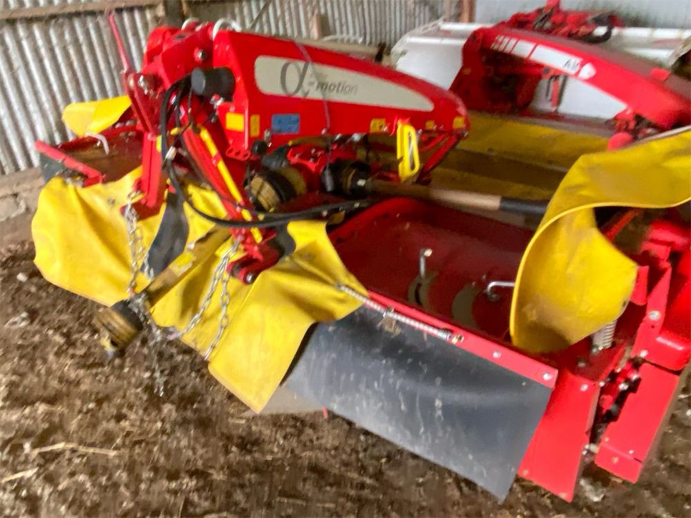 Pottinger A10 Collector + Alpha Motion 351 zestaw kosiarek motyl Krone