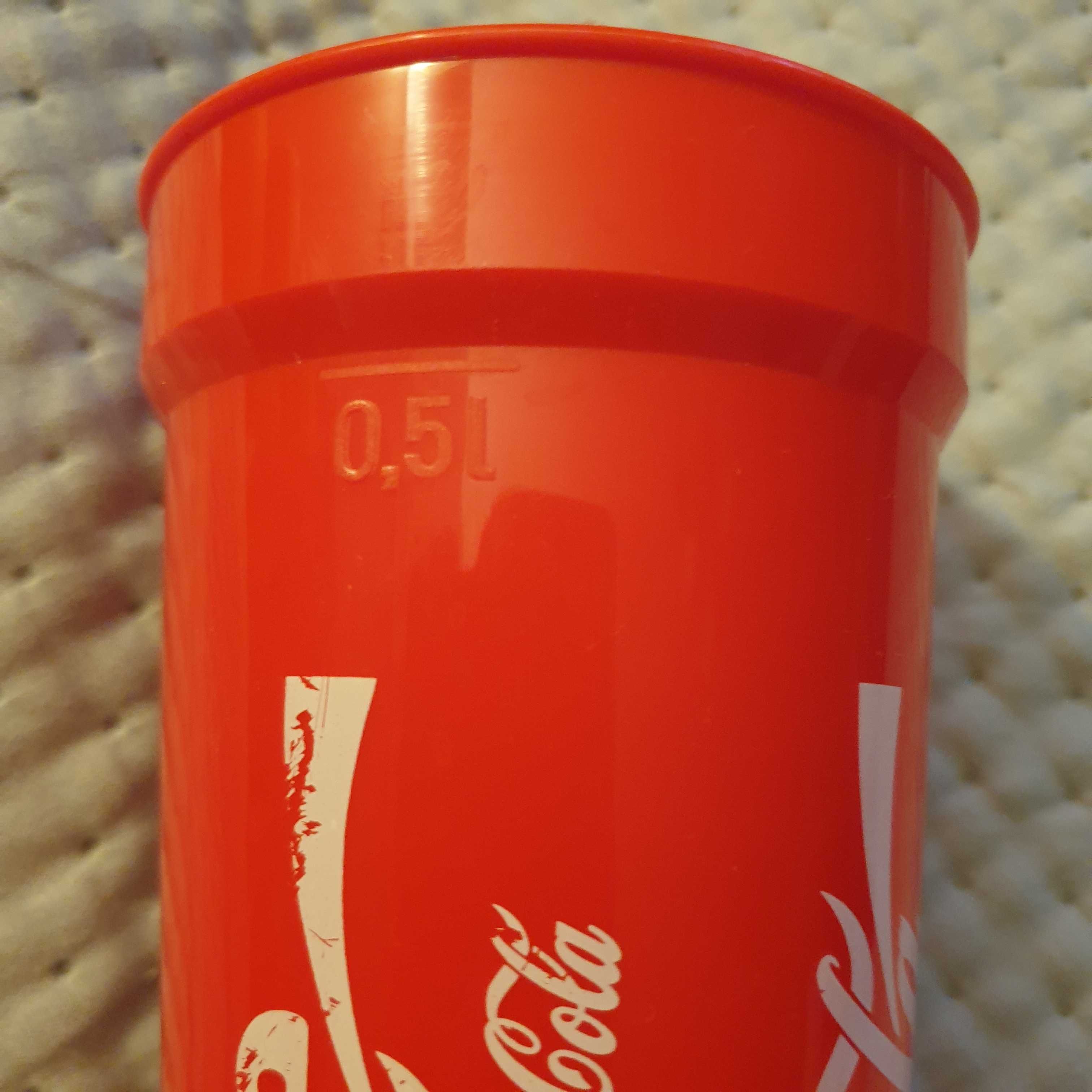 Kubek Coca-Cola z tworzywa