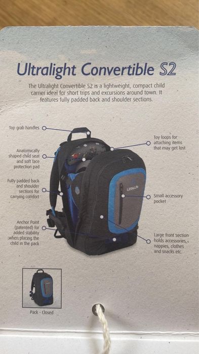 Mochila de transporte LittleLife