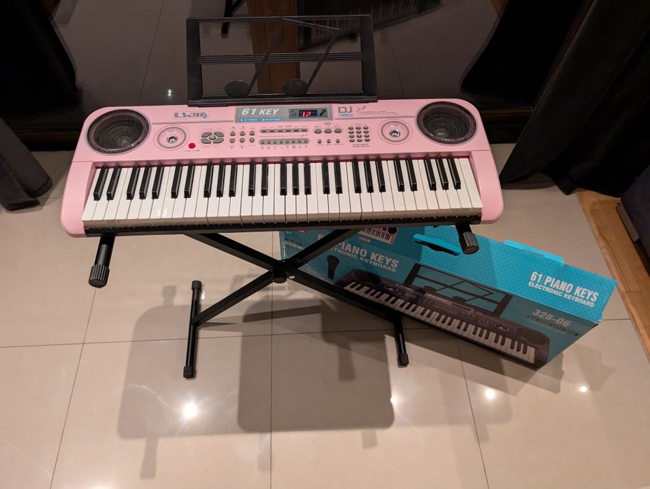 KEYBOARD Organy  61 Klawiszy Model DJ LIJIN 328-06