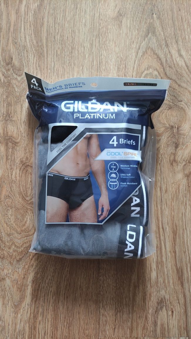 Трусы мужские Gildan Briefs Platinum 4шт брифы плавки