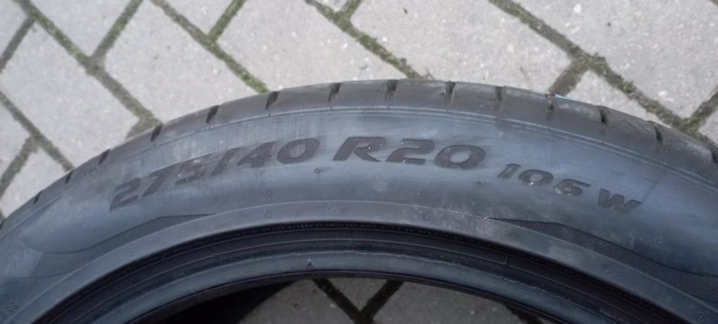 Opona 1szt 275/40/20 106W Pirelli P Zero TM RSC Idealna 2021 7,8mm