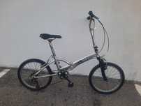 Bicicleta dobravel de aluminio usada